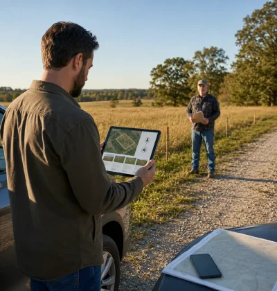 Find owner financed land listings on land marketplaces that filter for seller financing, so you buy directly from the owner with no bank approval or credit check.